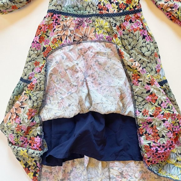 Fraze Floral Tiered Maxi Dress | Size 7 - Picture 6 of 7